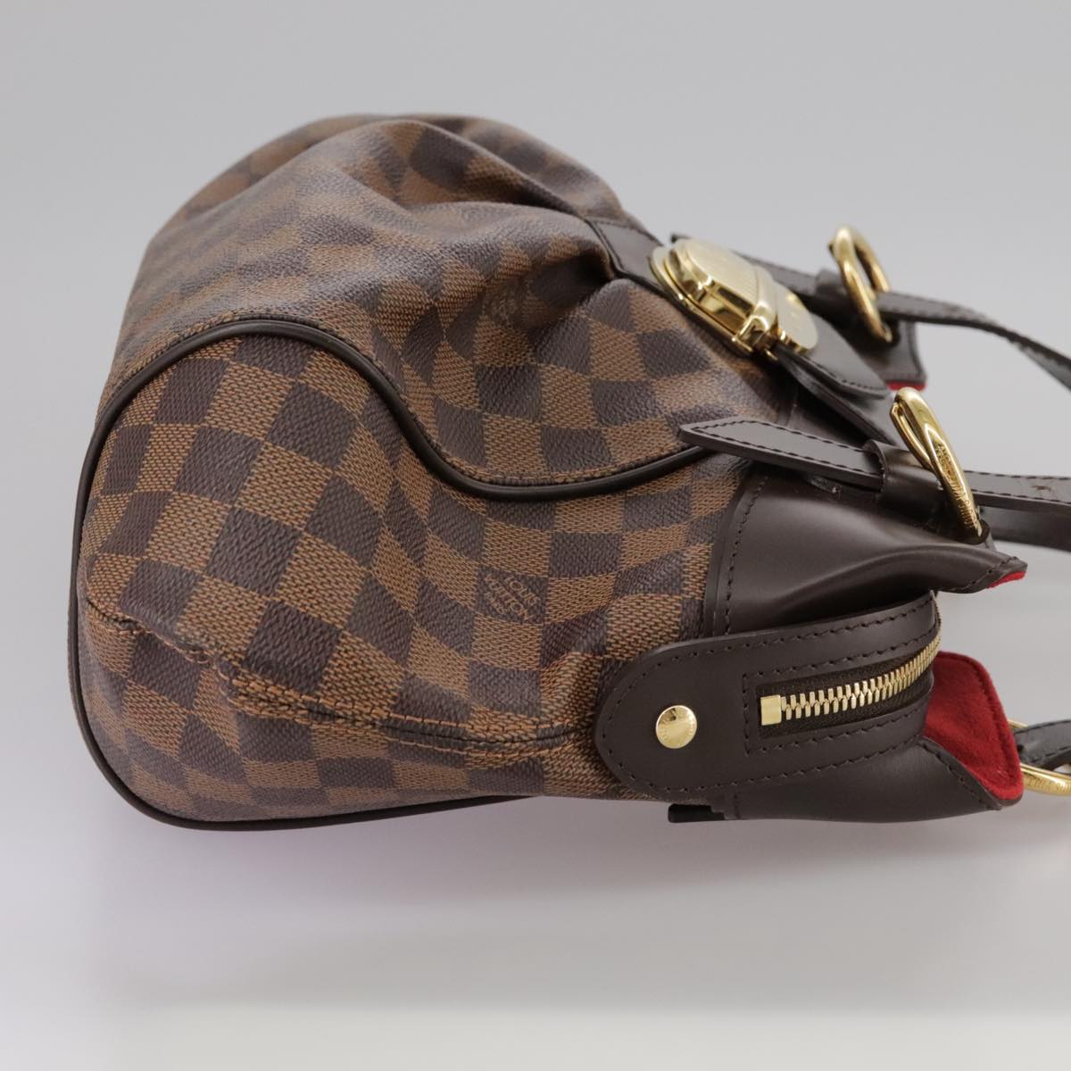 LOUIS VUITTON Damier Ebene Sistina PM Tote Bag N41524 LV Auth PP111V