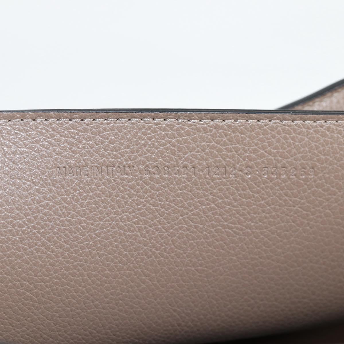 BALENCIAGA Neo Classic City S Bag Leather 2way Brown Silver 638521 Auth PP590M