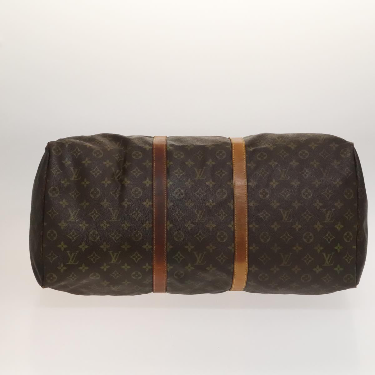 LOUIS VUITTON Monogram Keepall 60 Boston Bag Vintage M41422 LV Auth PP681
