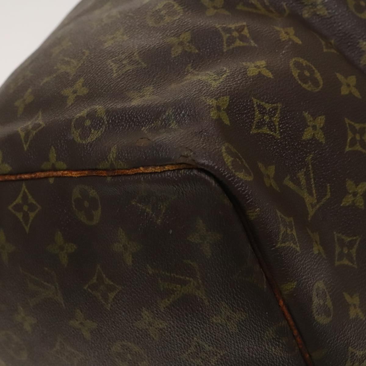 LOUIS VUITTON Monogram Keepall 60 Boston Bag Vintage M41422 LV Auth PP681