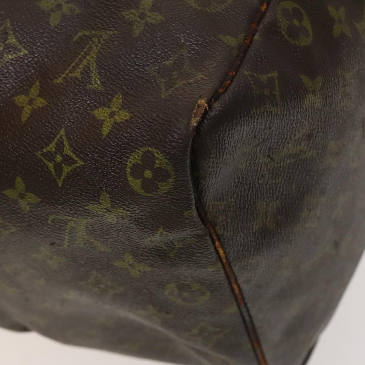 LOUIS VUITTON Monogram Keepall 60 Boston Bag Vintage M41422 LV Auth PP681