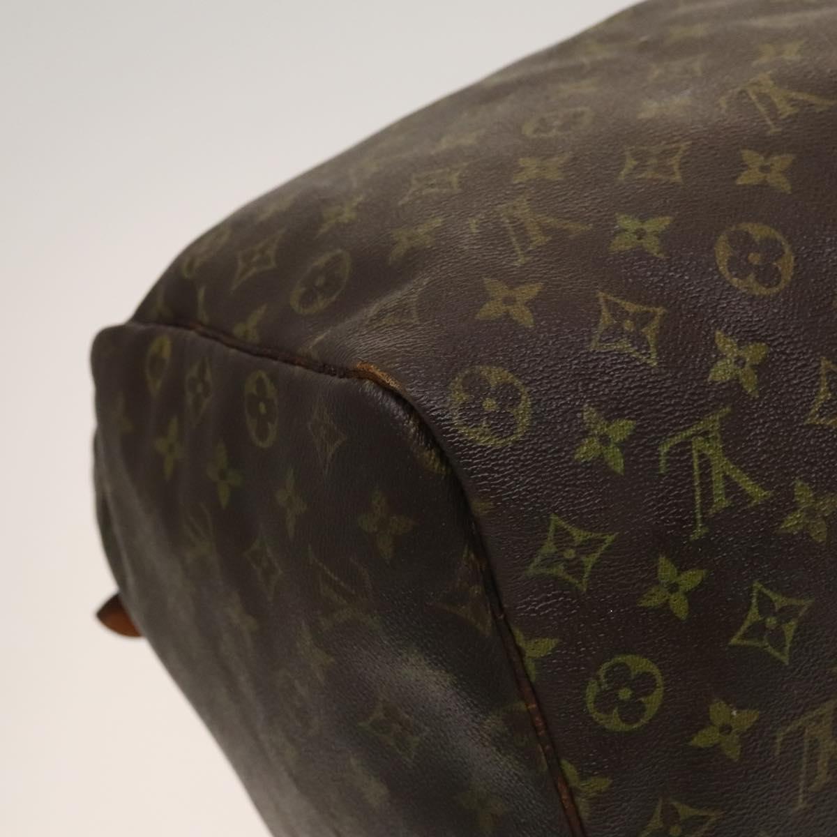 LOUIS VUITTON Monogram Keepall 60 Boston Bag Vintage M41422 LV Auth PP681