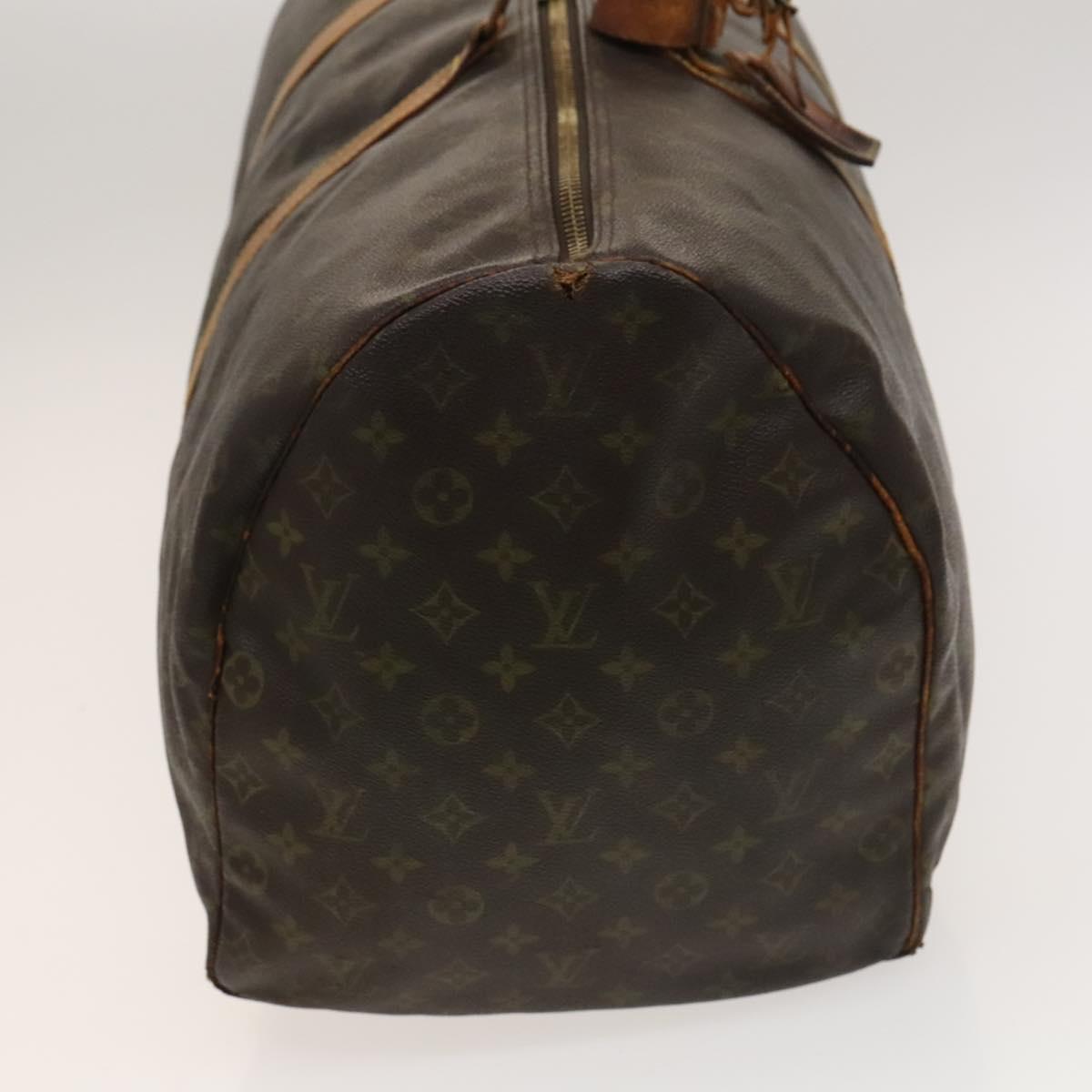 LOUIS VUITTON Monogram Keepall 60 Boston Bag Vintage M41422 LV Auth PP681