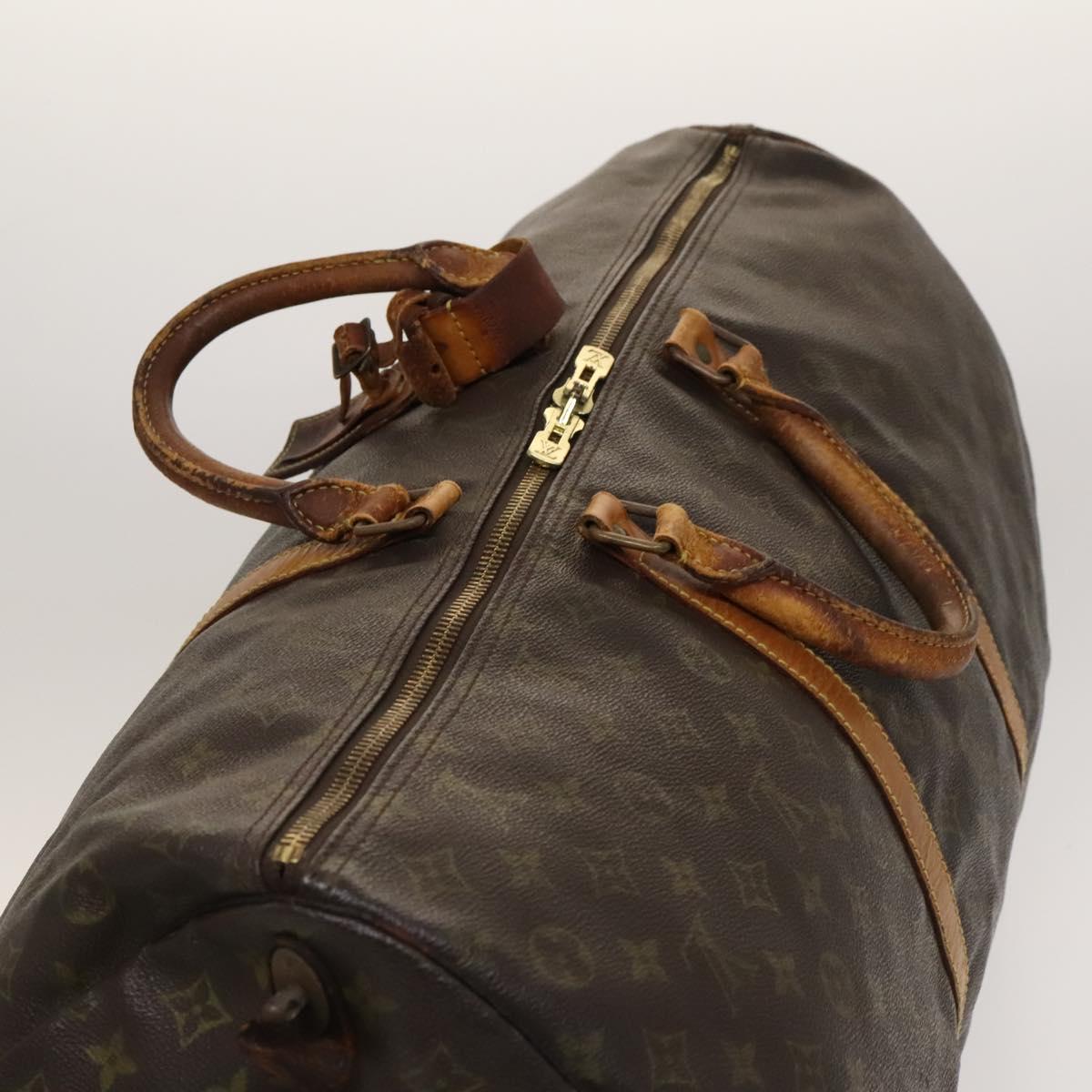 LOUIS VUITTON Monogram Keepall 60 Boston Bag Vintage M41422 LV Auth PP681