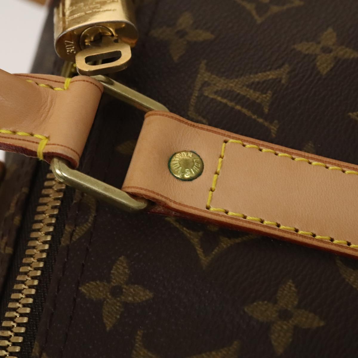 LOUIS VUITTON Monogram Keepall 50 Boston Bag M41426 LV Auth PP687