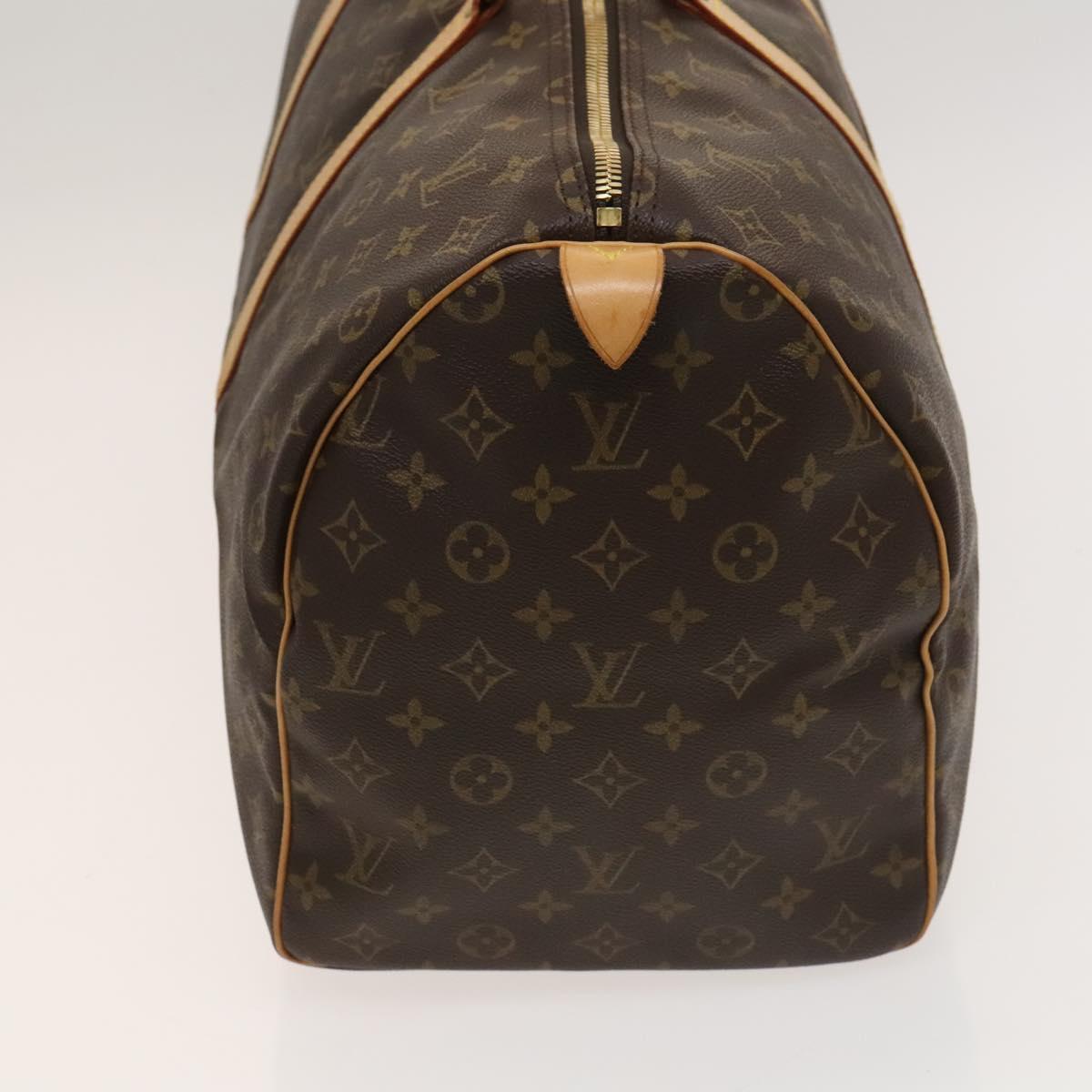 LOUIS VUITTON Monogram Keepall 50 Boston Bag M41426 LV Auth PP687