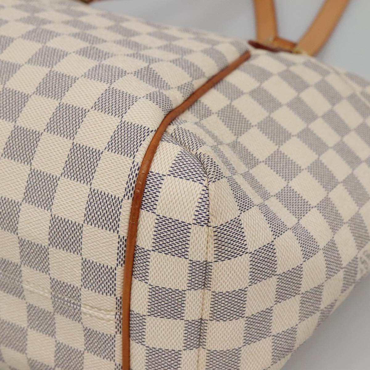 LOUIS VUITTON Damier Azur Totally MM Tote Bag N51262 LV Auth PP717