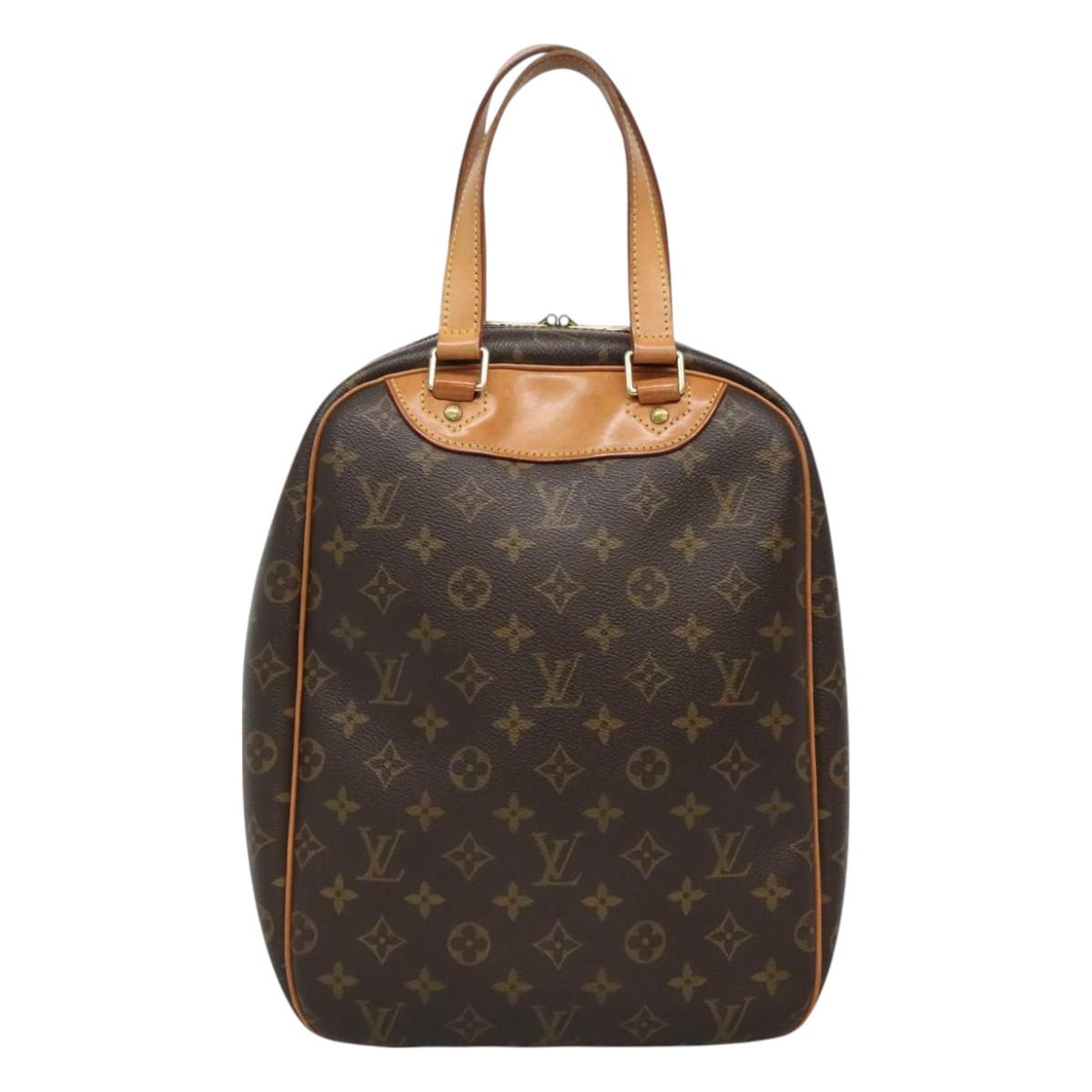 LOUIS VUITTON Monogram Excursion Hand Bag M41450 LV Auth PP740
