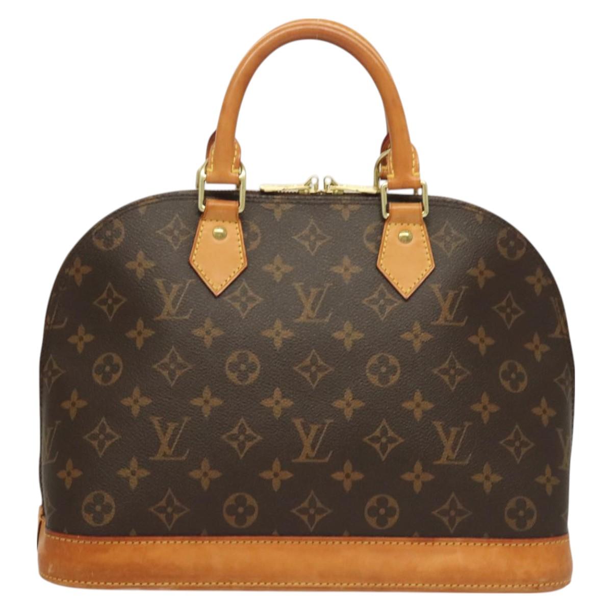 LOUIS VUITTON Monogram Alma PM Hand Bag M53151 LV Auth PP743