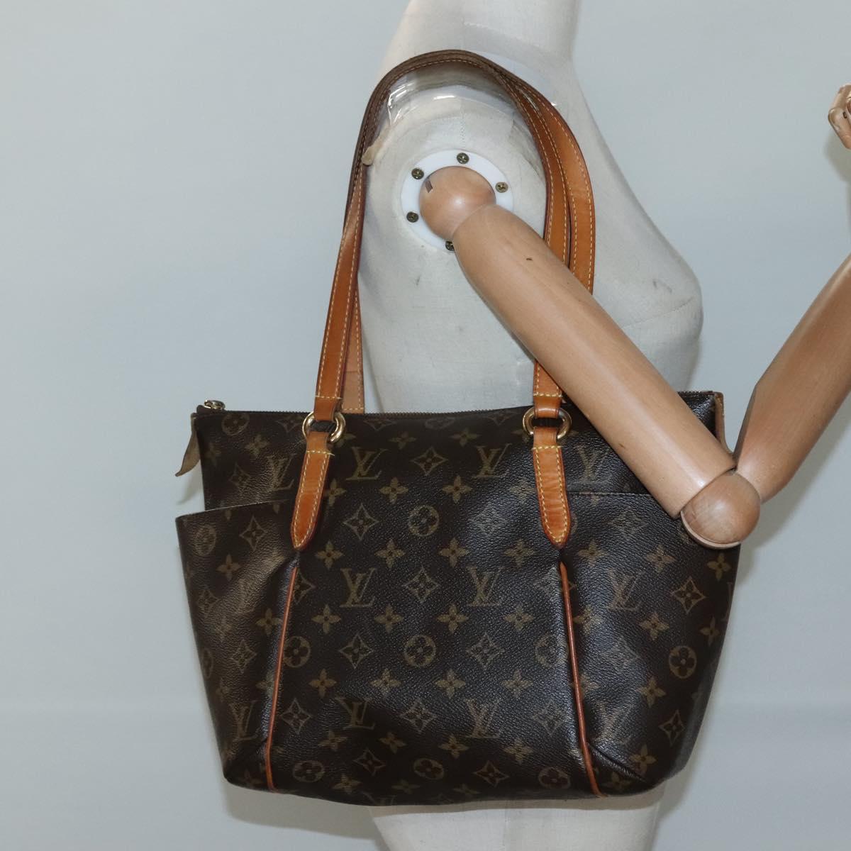 LOUIS VUITTON Monogram Totally PM Tote Bag M56688 LV Auth PP769