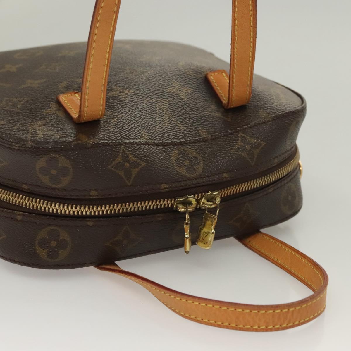 LOUIS VUITTON Monogram Spontini Hand Bag 2way M47500 LV Auth PP825
