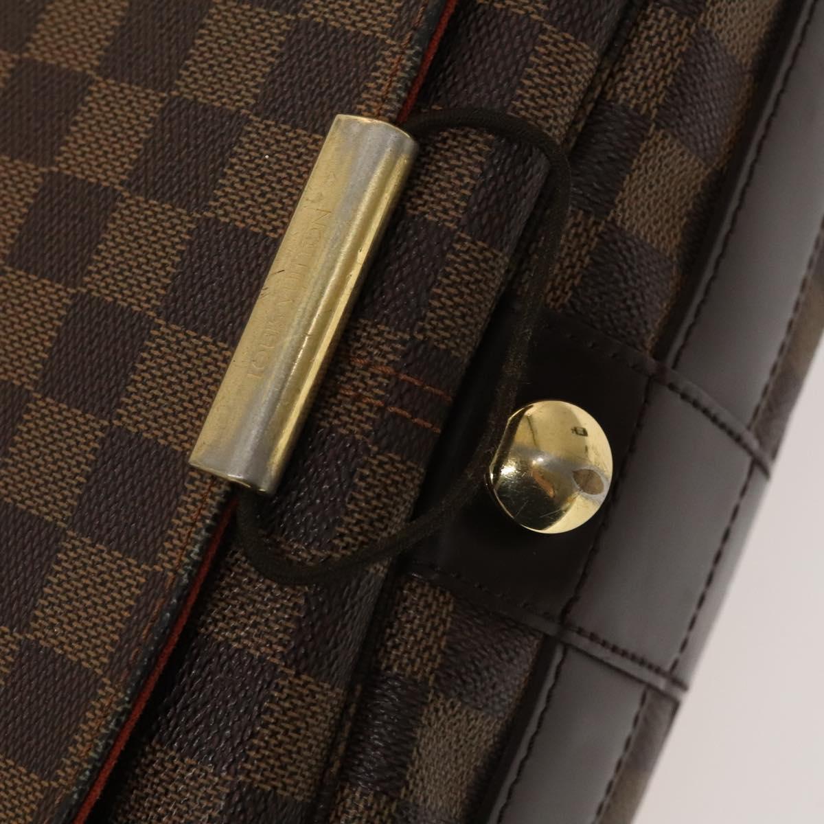 LOUIS VUITTON Damier Ebene Bastille Shoulder Bag N45258 LV Auth PP829
