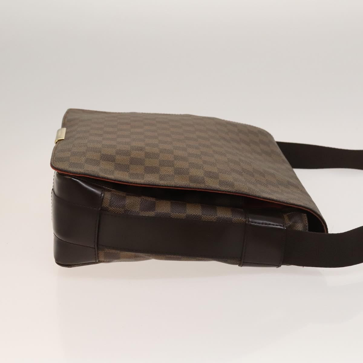LOUIS VUITTON Damier Ebene Bastille Shoulder Bag N45258 LV Auth PP829