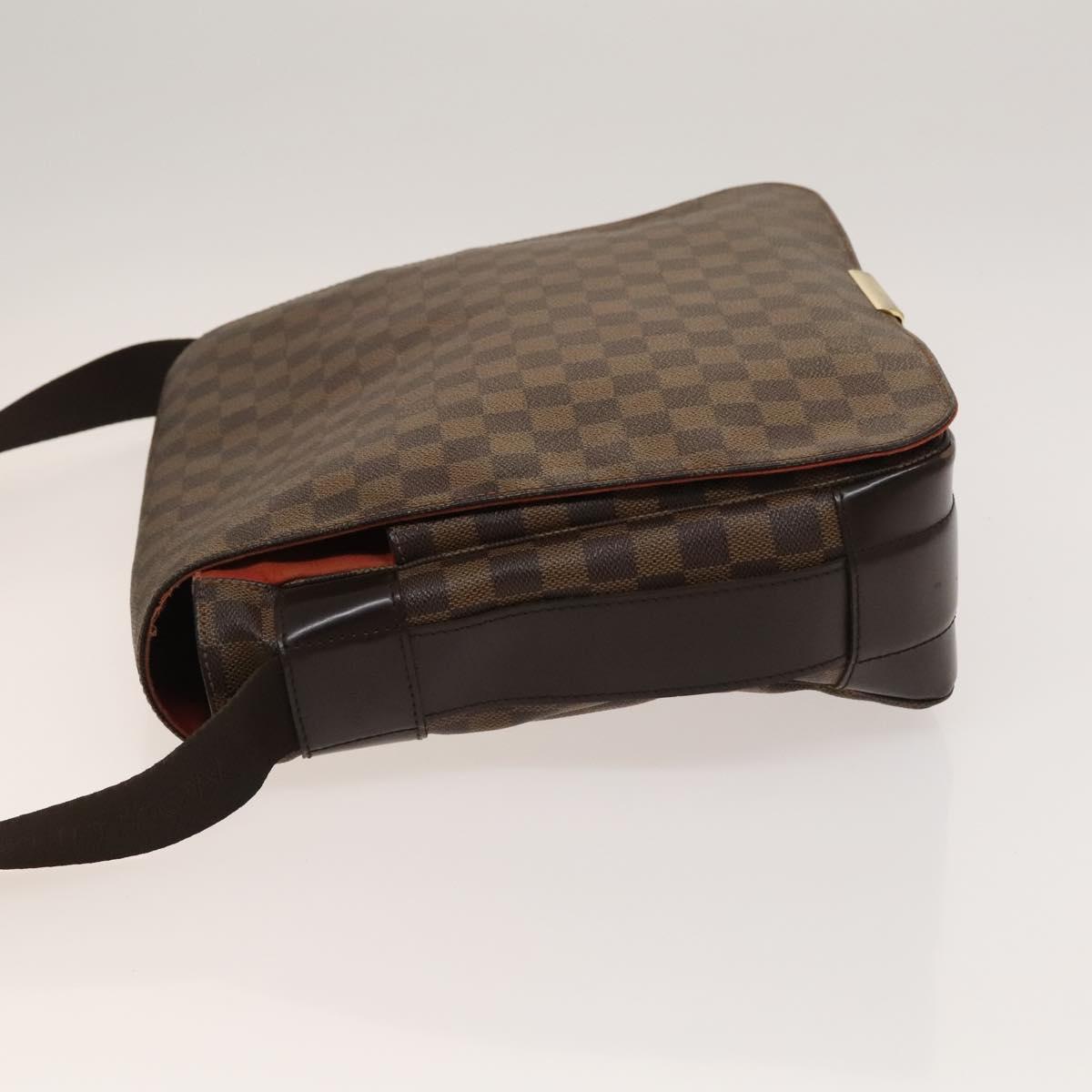 LOUIS VUITTON Damier Ebene Bastille Shoulder Bag N45258 LV Auth PP829