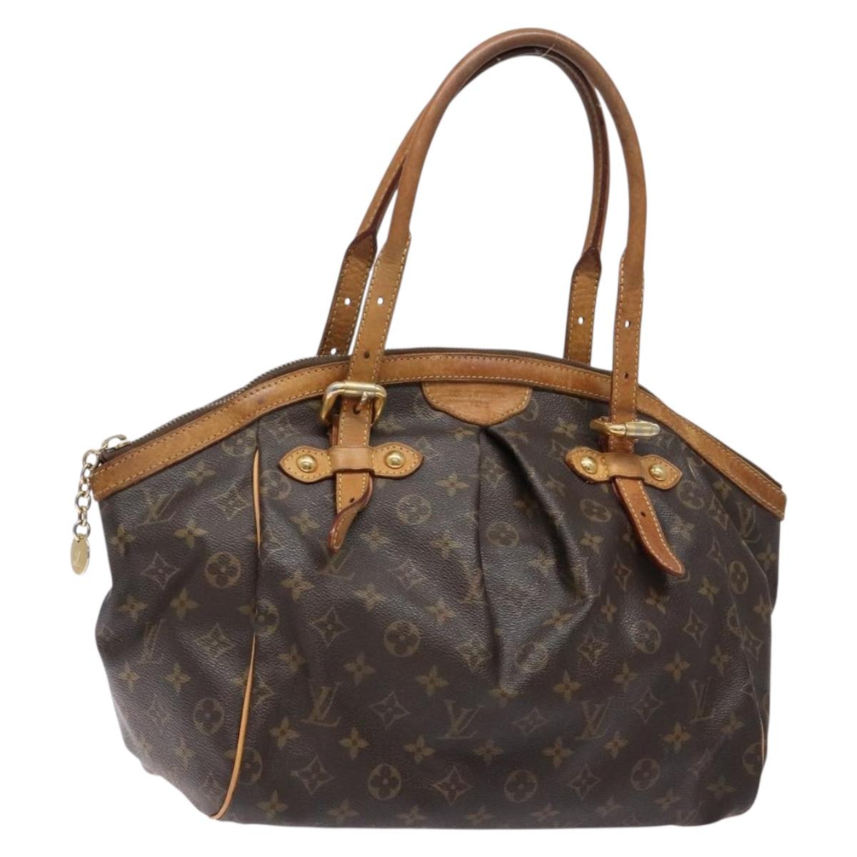 LOUIS VUITTON Monogram Tivori GM Hand Bag M40144 LV Auth PP879