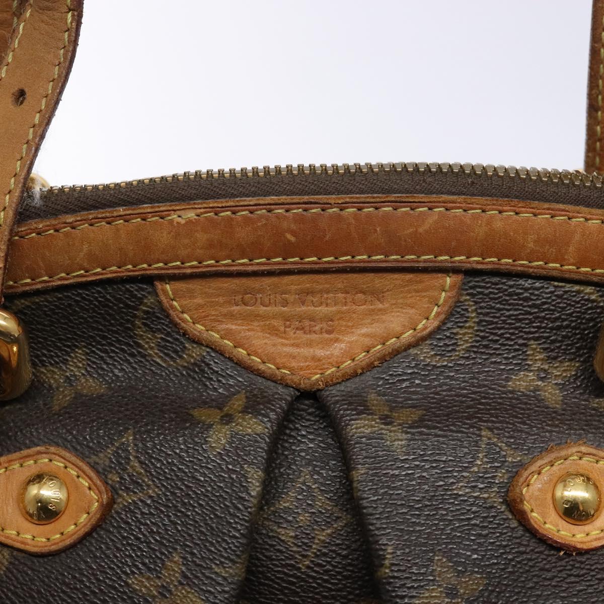 LOUIS VUITTON Monogram Tivori GM Hand Bag M40144 LV Auth PP879