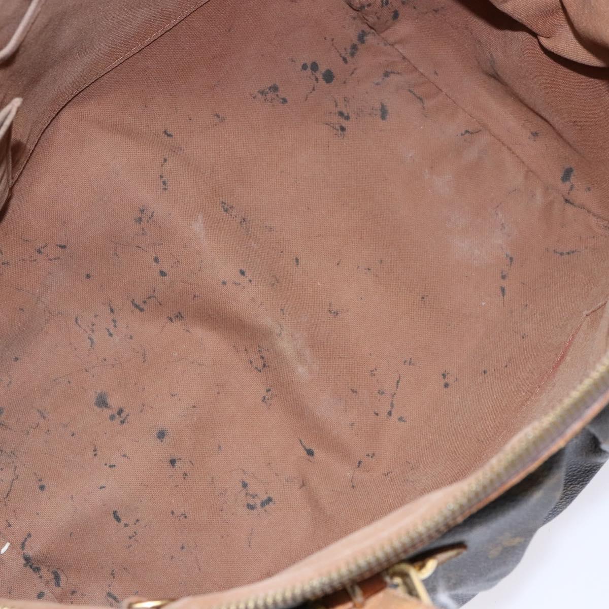 LOUIS VUITTON Monogram Tivori GM Hand Bag M40144 LV Auth PP879