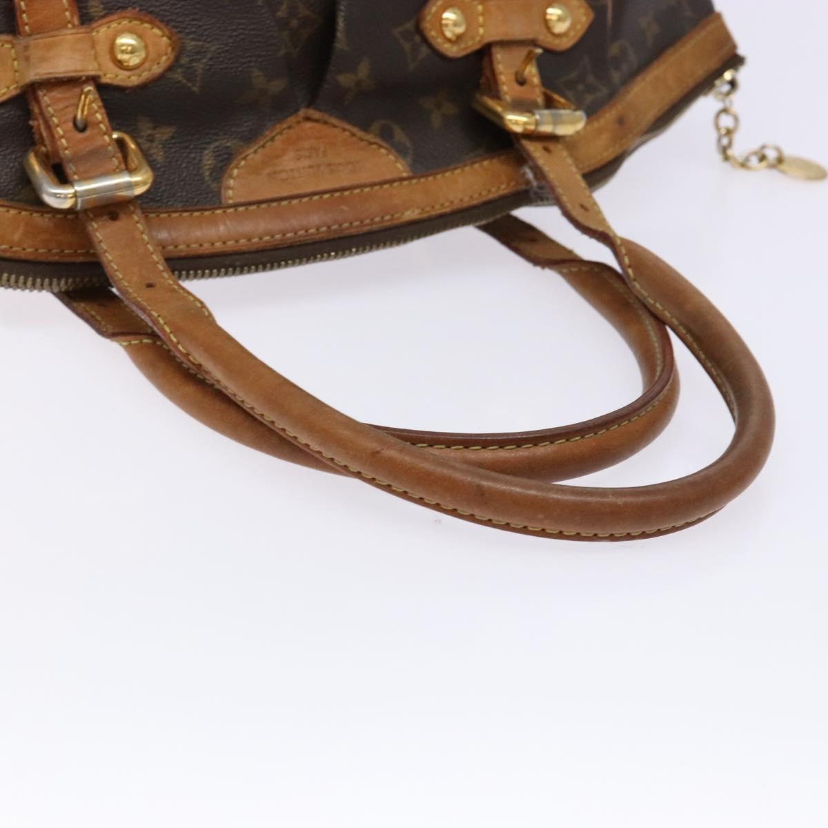 LOUIS VUITTON Monogram Tivori GM Hand Bag M40144 LV Auth PP879