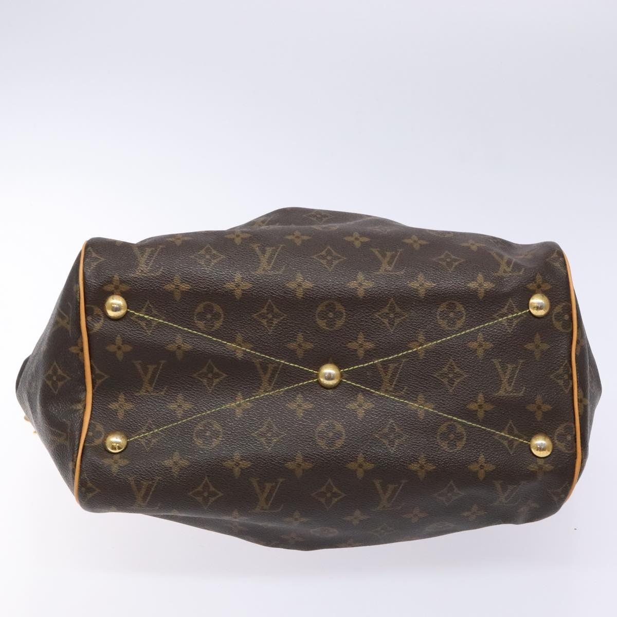 LOUIS VUITTON Monogram Tivori GM Hand Bag M40144 LV Auth PP879