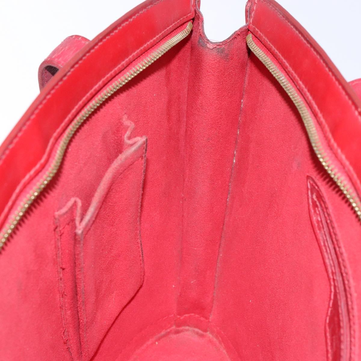 LOUIS VUITTON Epi Saint Jacques Poignees Long Hand Bag Red M52337 Auth PP902
