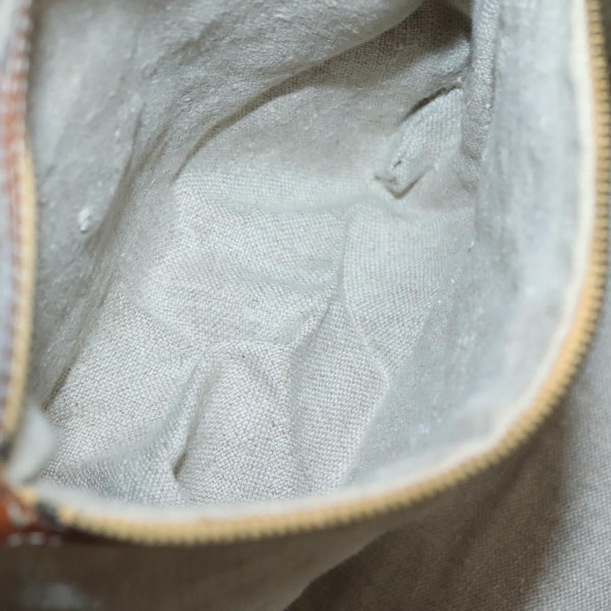GUCCI GG Canvas Tote Bag Outlet Beige Gold Auth PP909