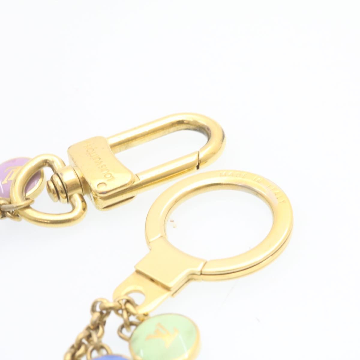 LOUIS VUITTON Porte Cles Chainne Pastille Bag Charm Multicolor M65386 Auth q049