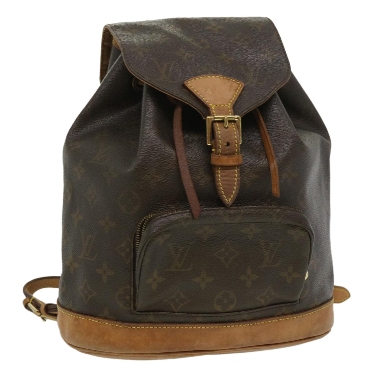 LOUIS VUITTON Monogram Montsouris MM Backpack M51136 LV Auth rd2995