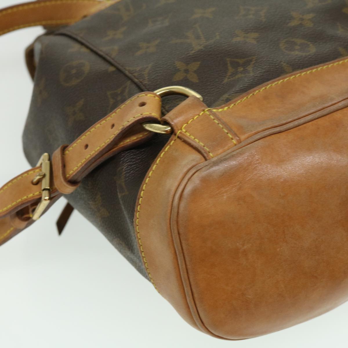 LOUIS VUITTON Monogram Montsouris MM Backpack M51136 LV Auth rd2995