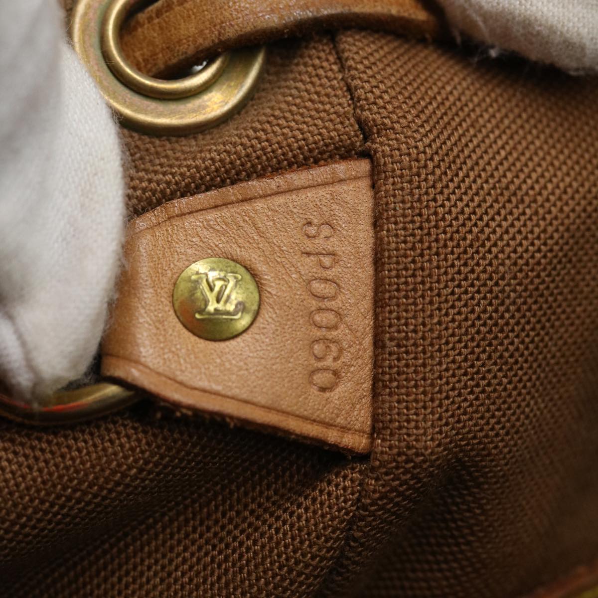 LOUIS VUITTON Monogram Montsouris MM Backpack M51136 LV Auth rd2995