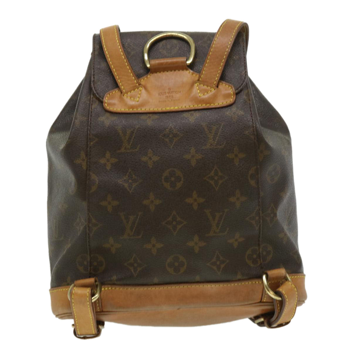 LOUIS VUITTON Monogram Montsouris MM Backpack M51136 LV Auth rd2995