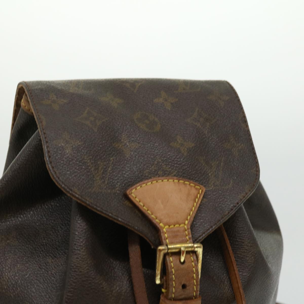 LOUIS VUITTON Monogram Montsouris MM Backpack M51136 LV Auth rd2995