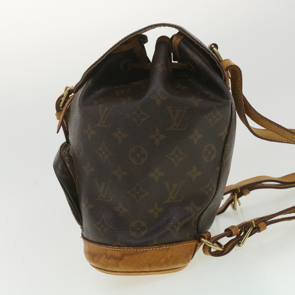 LOUIS VUITTON Monogram Montsouris MM Backpack M51136 LV Auth rd4228