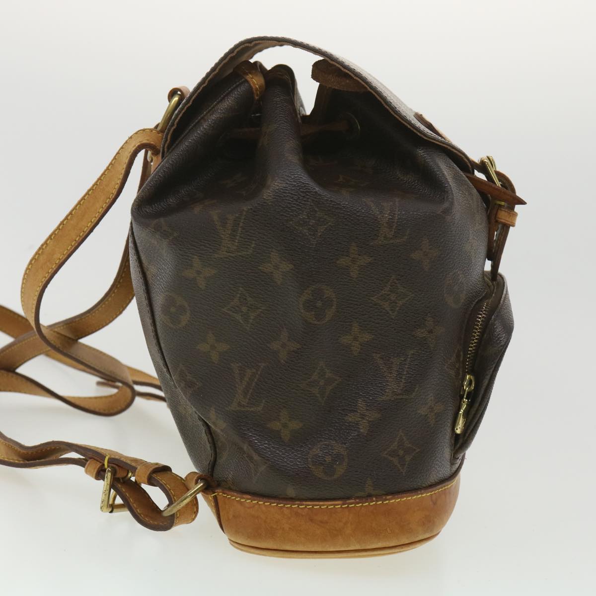 LOUIS VUITTON Monogram Montsouris MM Backpack M51136 LV Auth rd4228