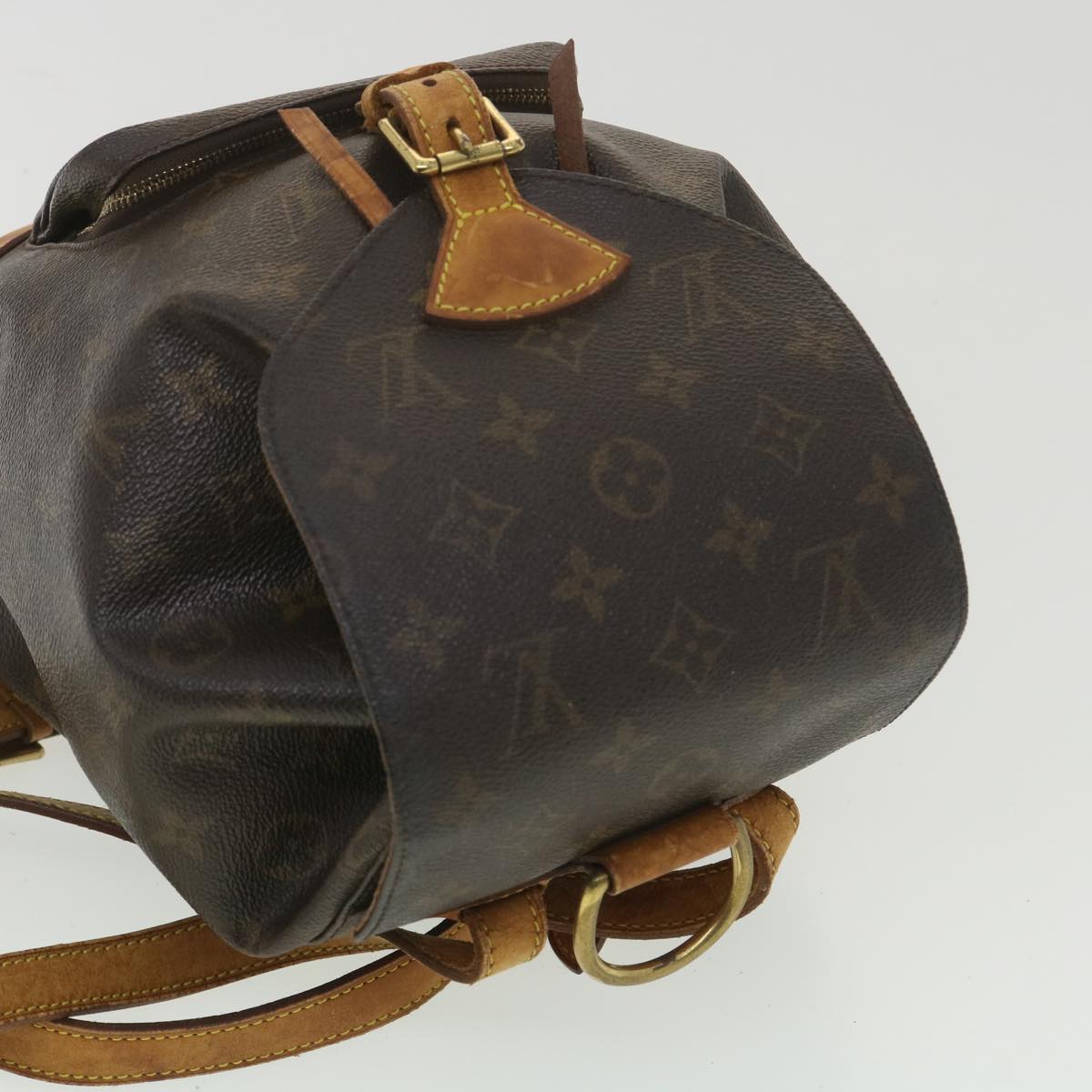 LOUIS VUITTON Monogram Montsouris MM Backpack M51136 LV Auth rd4228