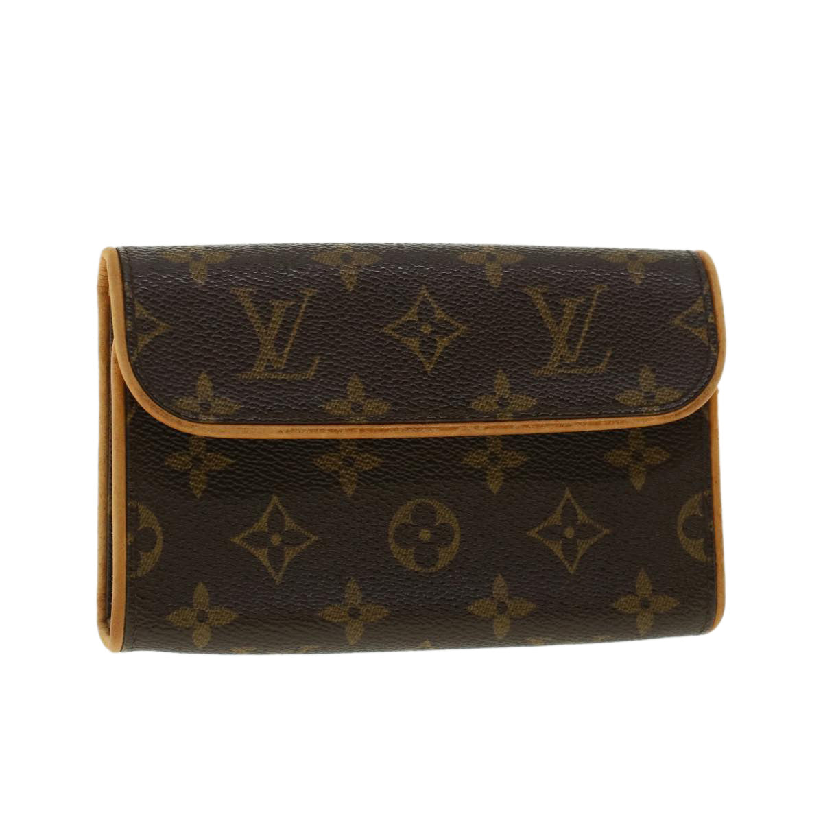 LOUIS VUITTON Monogram Pochette Florentine Waist bag M51855 LV Auth rd4979