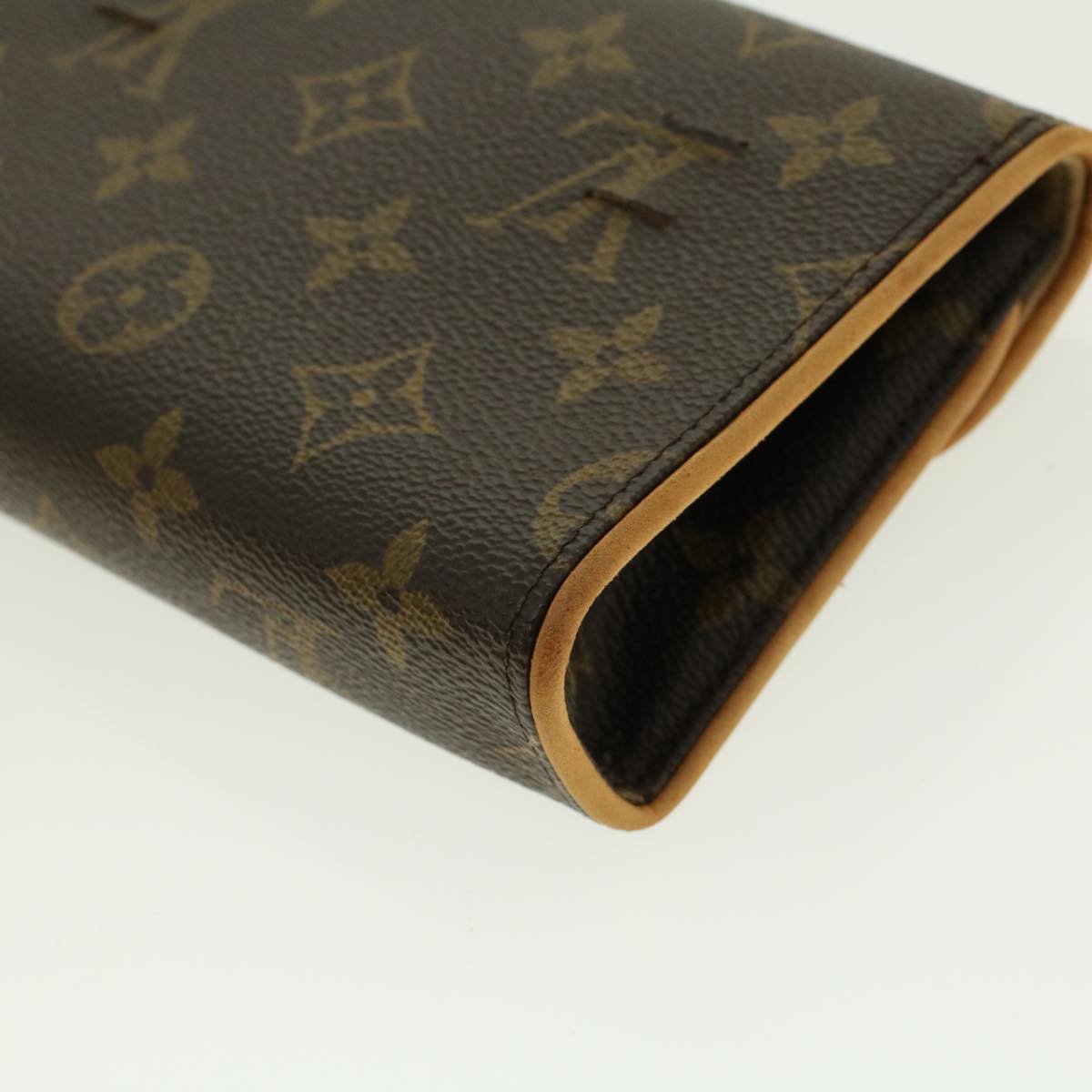 LOUIS VUITTON Monogram Pochette Florentine Waist bag M51855 LV Auth rd4979