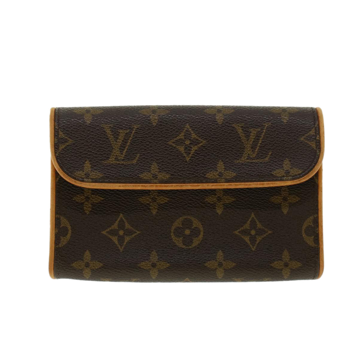 LOUIS VUITTON Monogram Pochette Florentine Waist bag M51855 LV Auth rd4979