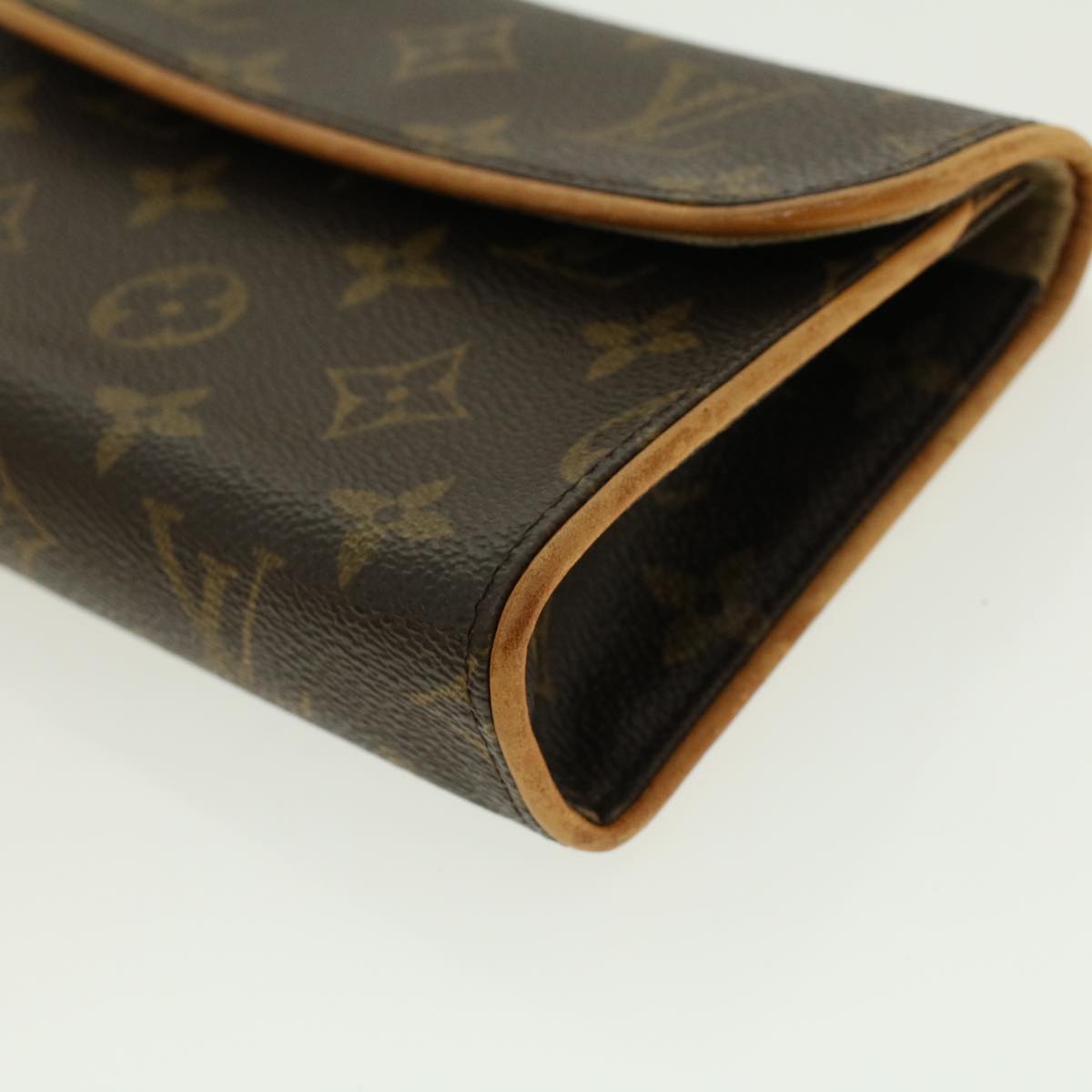 LOUIS VUITTON Monogram Pochette Florentine Waist bag M51855 LV Auth rd4979