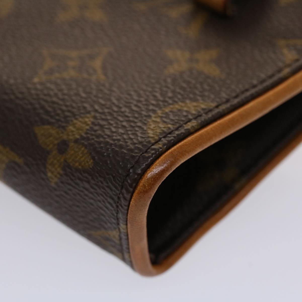 LOUIS VUITTON Monogram Pochette Florentine Waist bag M51855 LV Auth rd5489