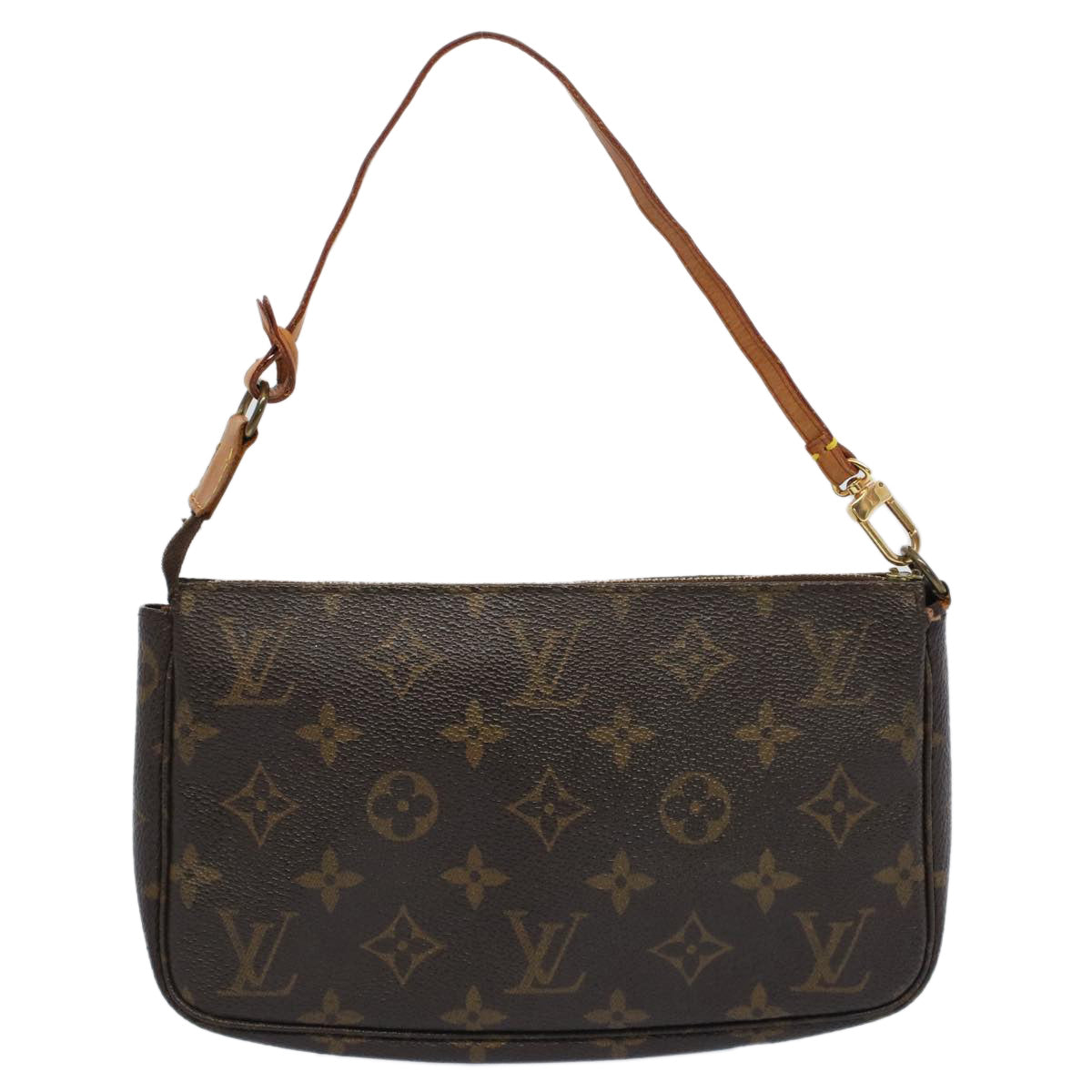 LOUIS VUITTON Monogram Pochette Accessoires Pouch M51980 LV Auth rd5710