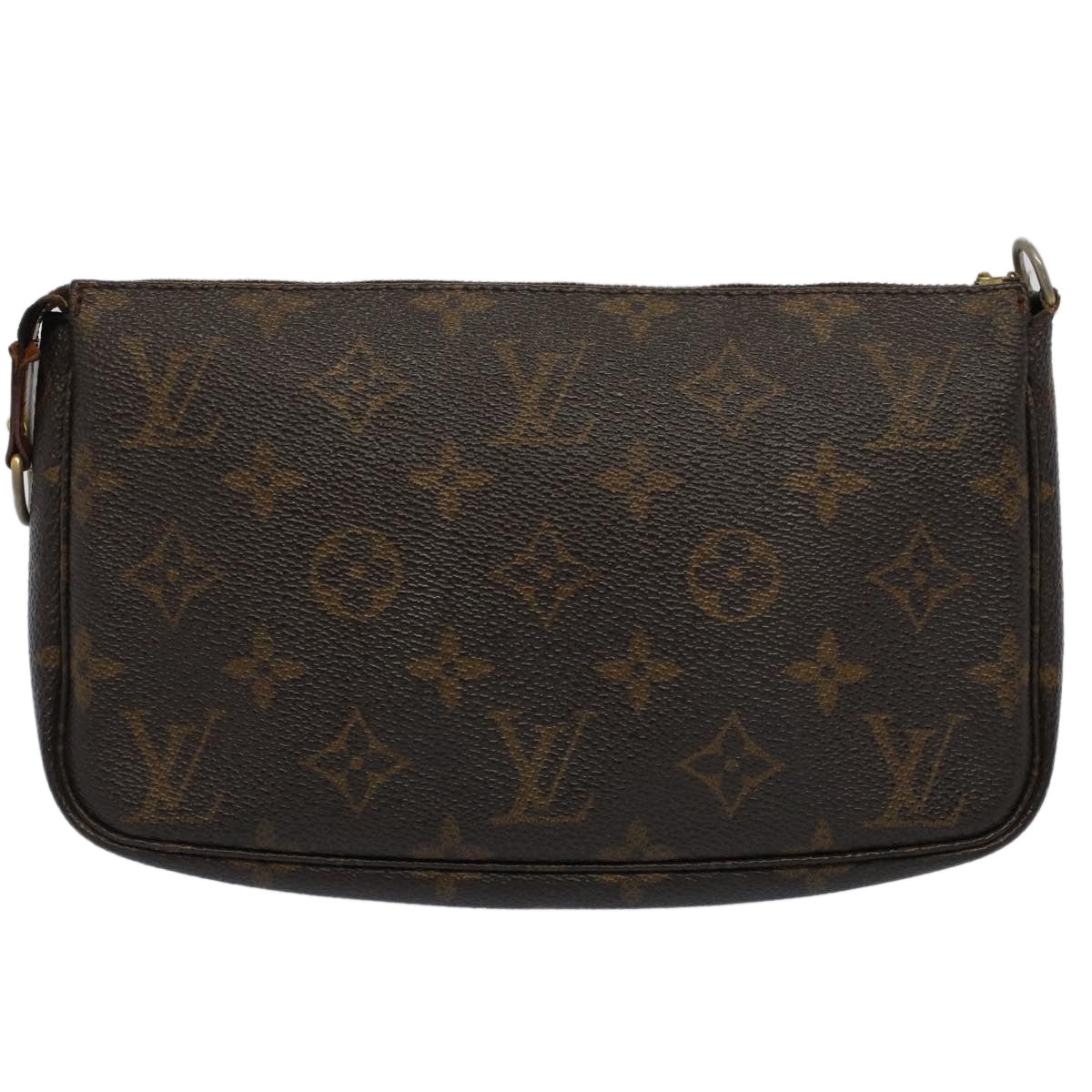 LOUIS VUITTON Monogram Pochette Accessoires Pouch M51980 LV Auth rd5711