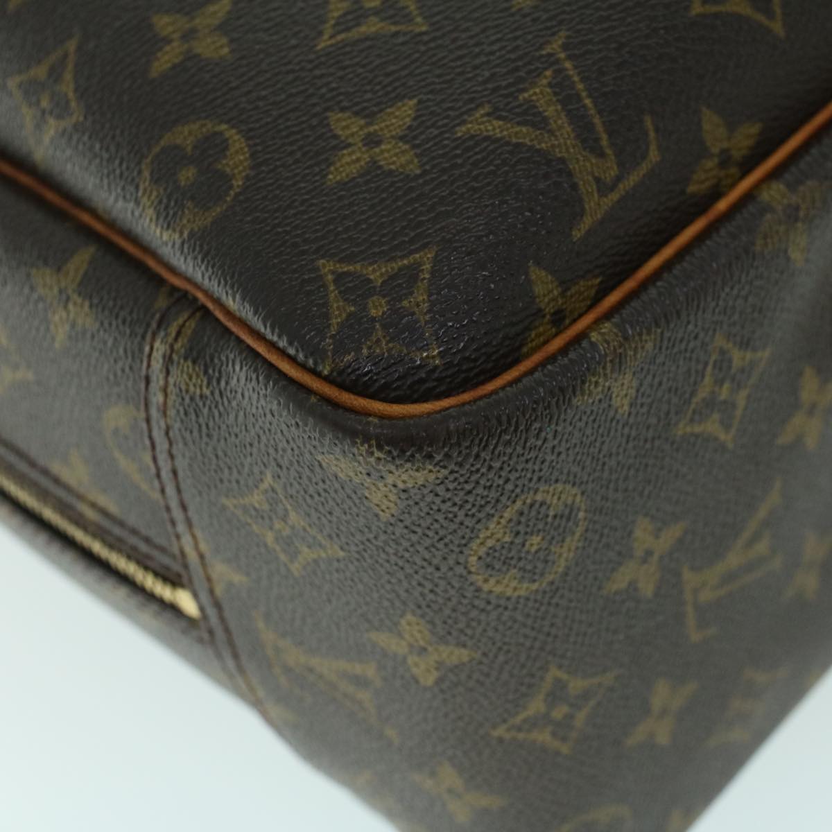 LOUIS VUITTON Monogram Deauville Hand Bag M47270 LV Auth rd5771