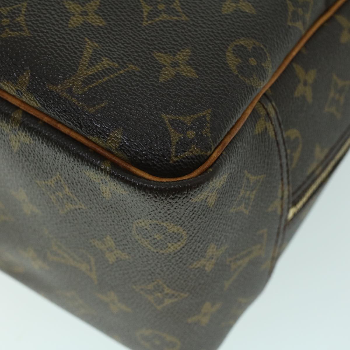 LOUIS VUITTON Monogram Deauville Hand Bag M47270 LV Auth rd5771