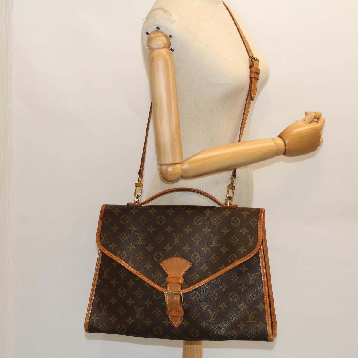 LOUIS VUITTON Monogram Beverly Hand Bag 2way M51120 LV Auth rd5831