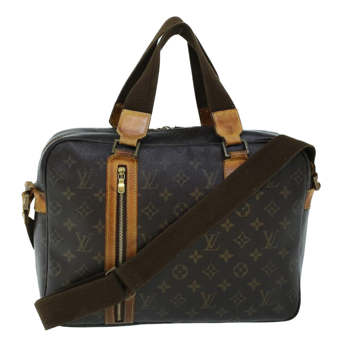 LOUIS VUITTON Monogram Sac Bosphore Hand Bag 2way M40043 LV Auth rd5835