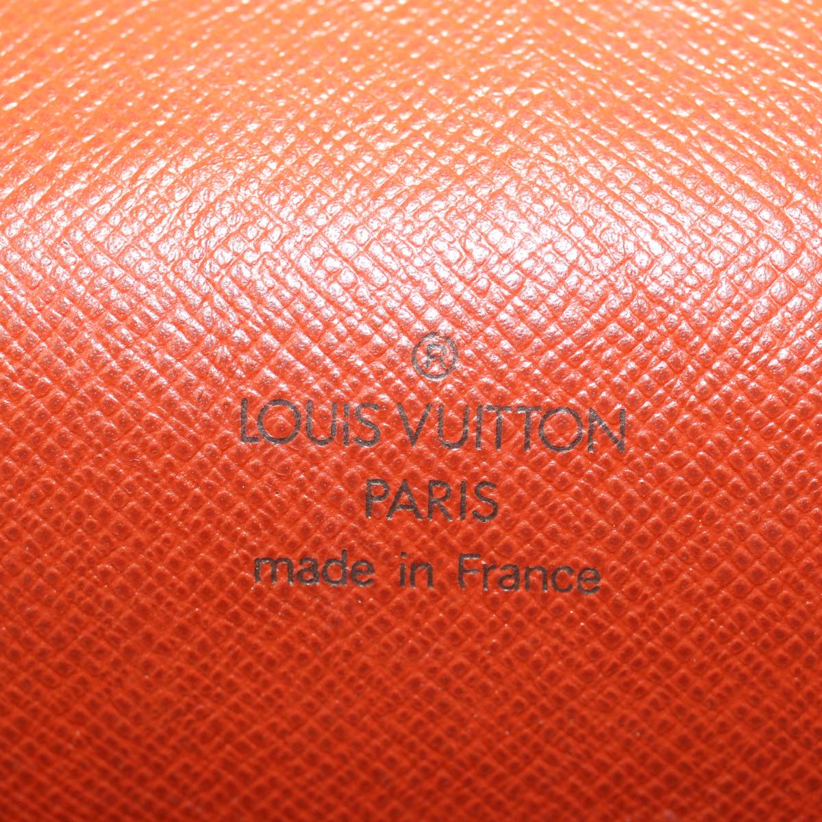 LOUIS VUITTON Damier Ebene Tribeca Carre Shoulder Bag N51161 LV Auth rd5855