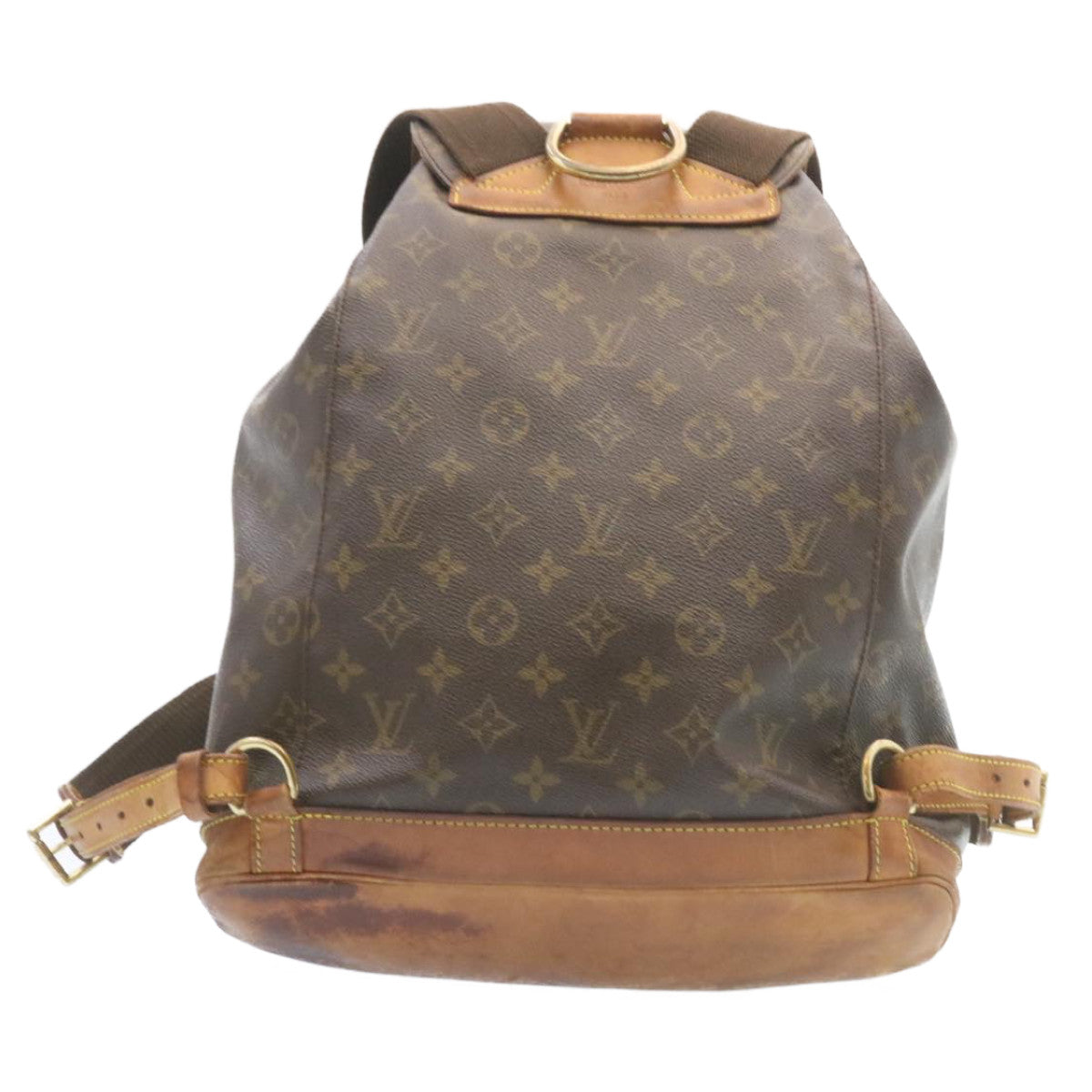 LOUIS VUITTON Monogram Montsouris GM Backpack M51135 LV Auth rk001