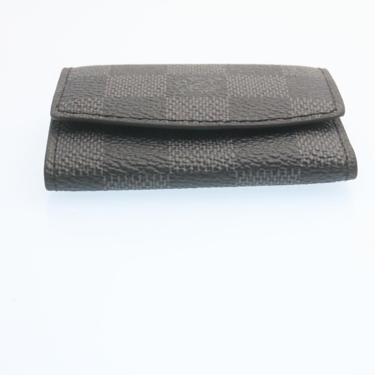 LOUIS VUITTON Damier Graphite Cuff Case LV Auth ro153