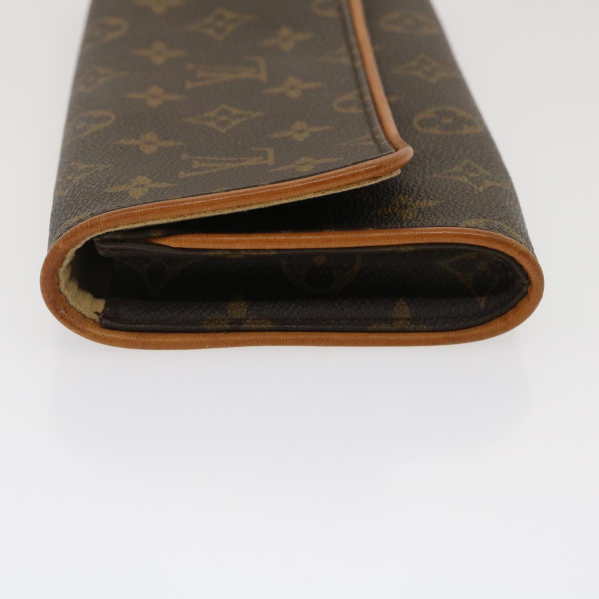 LOUIS VUITTON Monogram Pochette Twin GM Shoulder Bag M51852 LV Auth ro299