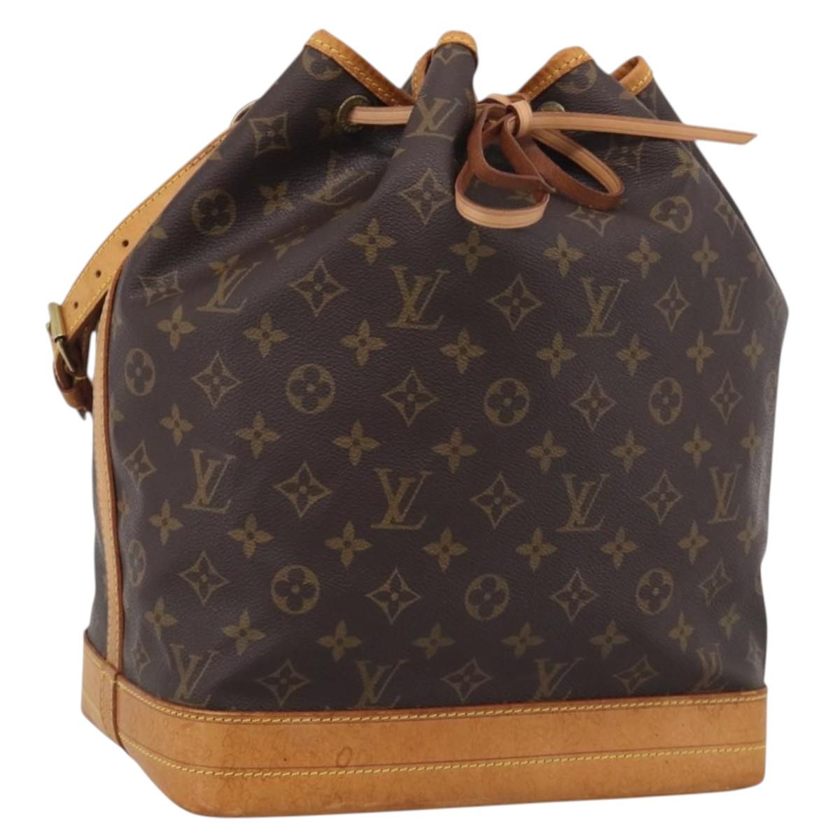 LOUIS VUITTON Monogram Noe Shoulder Bag M42224 LV Auth RV001